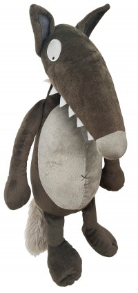 Wolf plush toy - medium