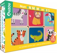 My Wooden Memory Game: Animals