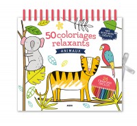 50 Animal Scenes to Colour