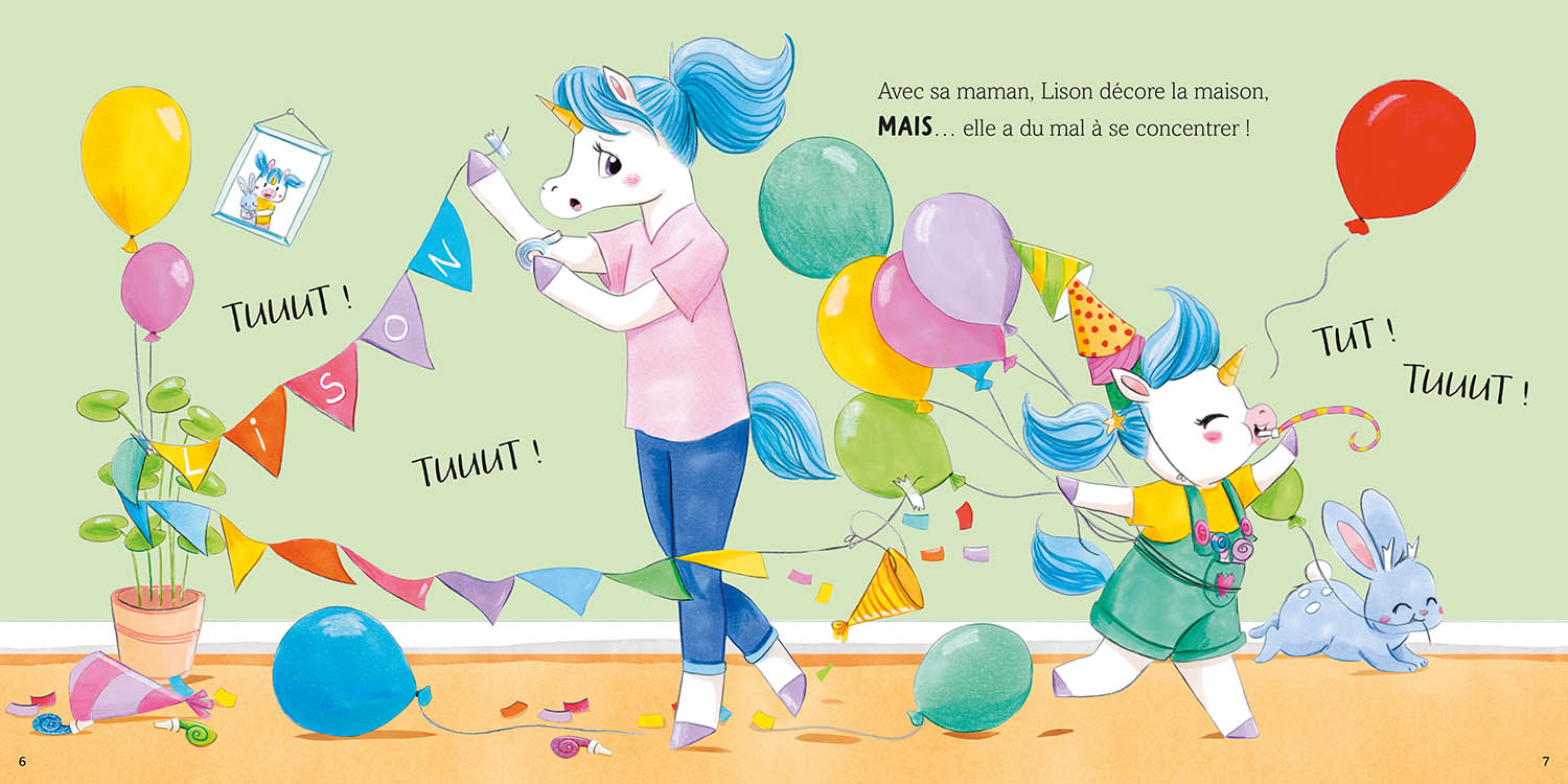 Lison The Unicorn - A Magical Birthday